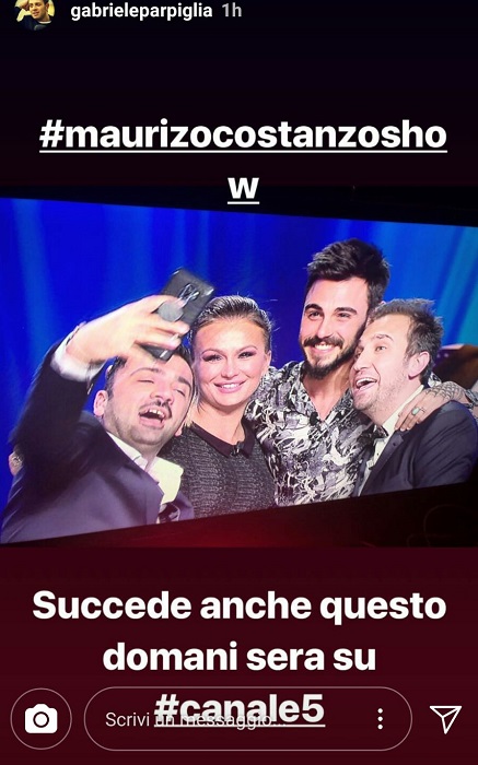 Francesco Monte e Eva Henger al Maurizio Costanzo show